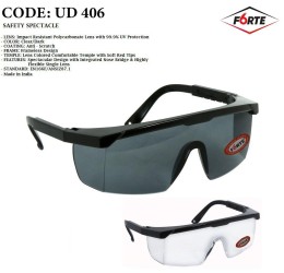 Forte UD406 Safety Googles, Anti-Scratch