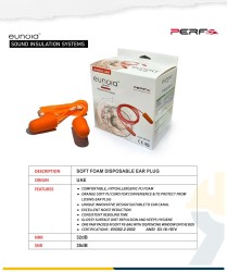 PERF Corded Ear-Plugs, Pack of 100