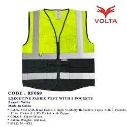 Safety Vest, 120gsm, Executive-Green&Black